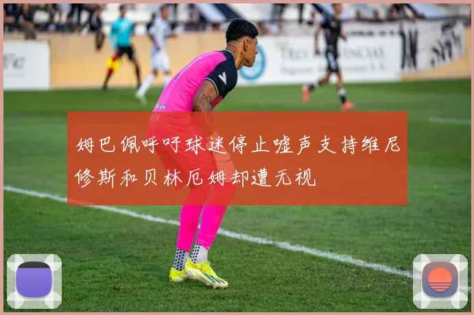姆巴佩呼吁球迷停止嘘声支持维尼修斯和贝林厄姆却遭无视