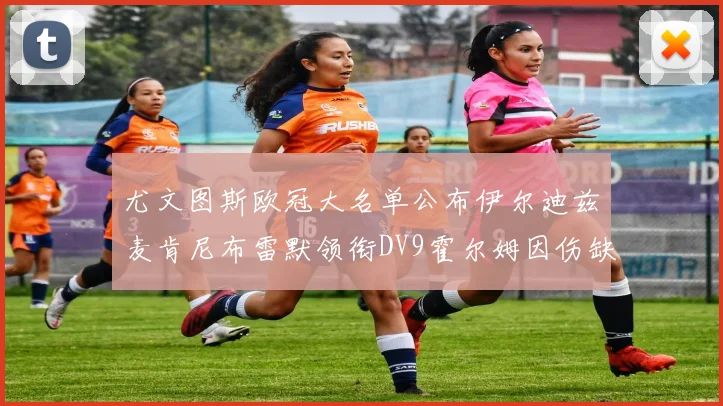尤文图斯欧冠大名单公布伊尔迪兹麦肯尼布雷默领衔DV9霍尔姆因伤缺席